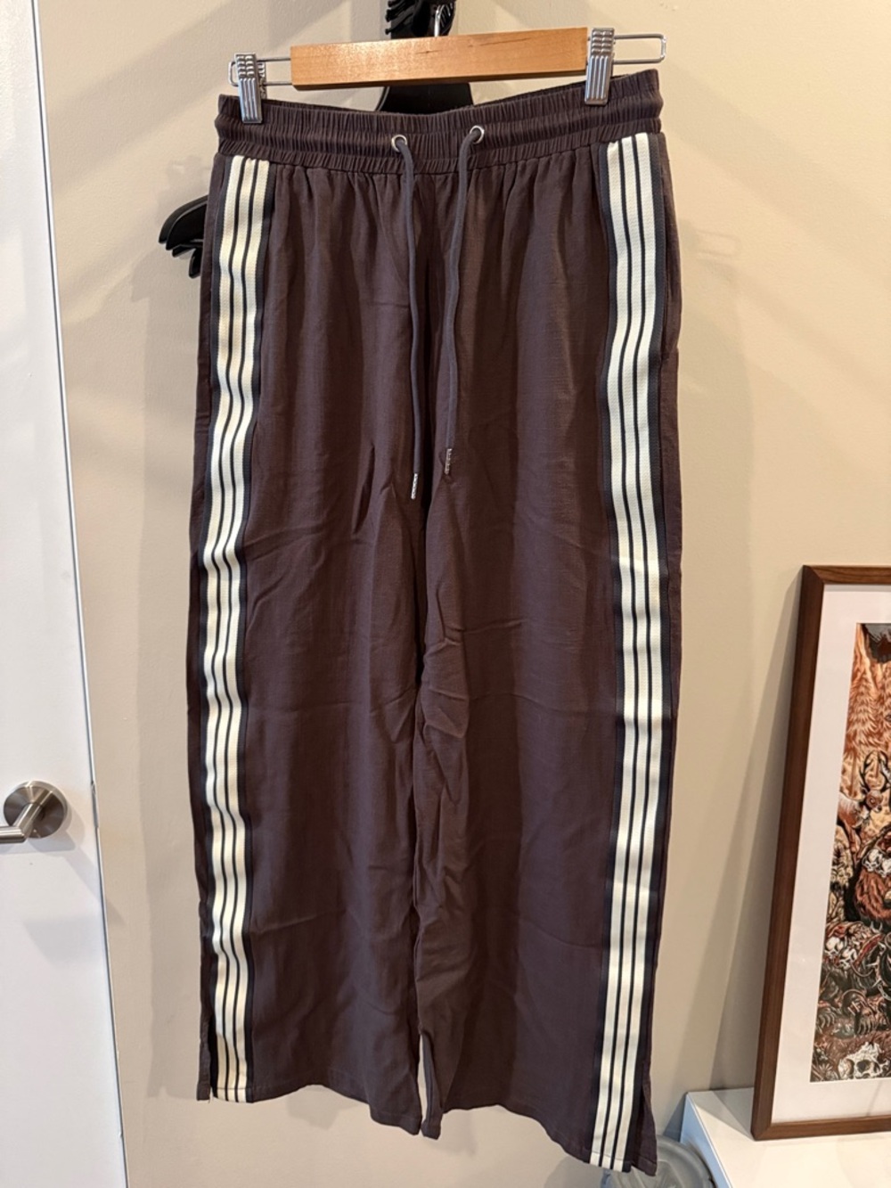 Linen Track Pants